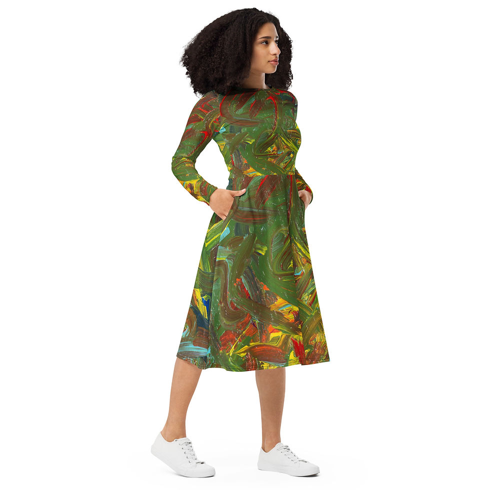 Miniaturbild: Midi Dress by Agatha - Autumn Glow