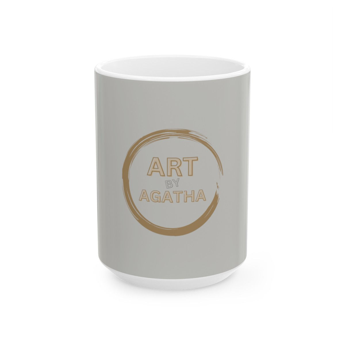 Ceramic Mug by Agatha - Glow Grey