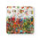 Thumbnail: Corkwood Coaster Set by Agatha - Fancy Flowers III