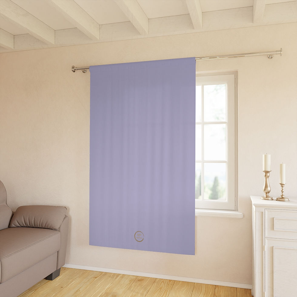 Thumbnail: Window Curtains (1 Piece) by Agatha - Lilac