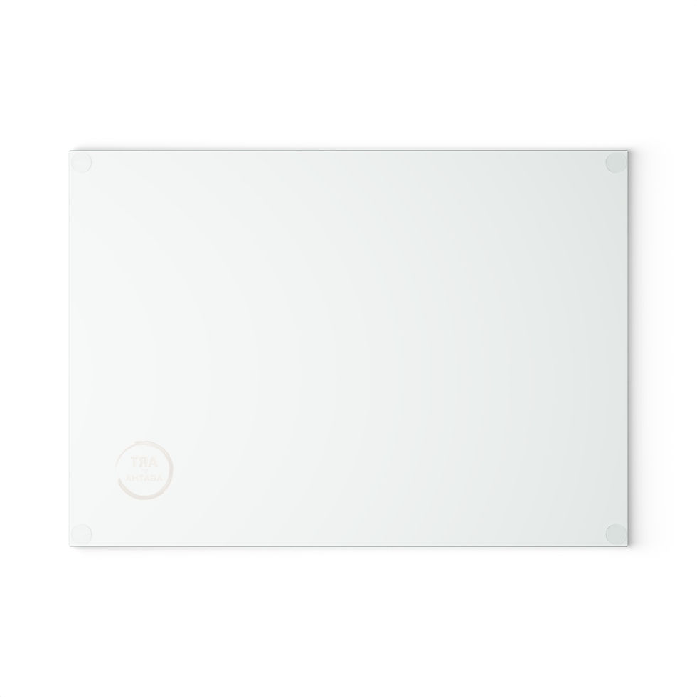 Thumbnail: Glass Cutting Board by Agatha - White