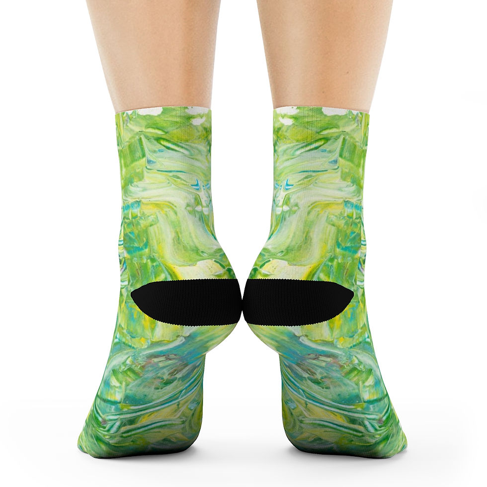 Miniaturbild: Socks by Agatha - Green Feelings