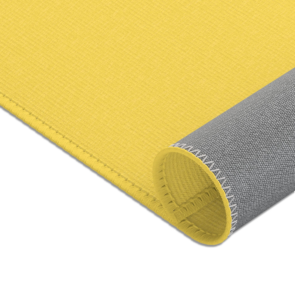 Thumbnail: Area Rug by Agatha - Sun Yellow