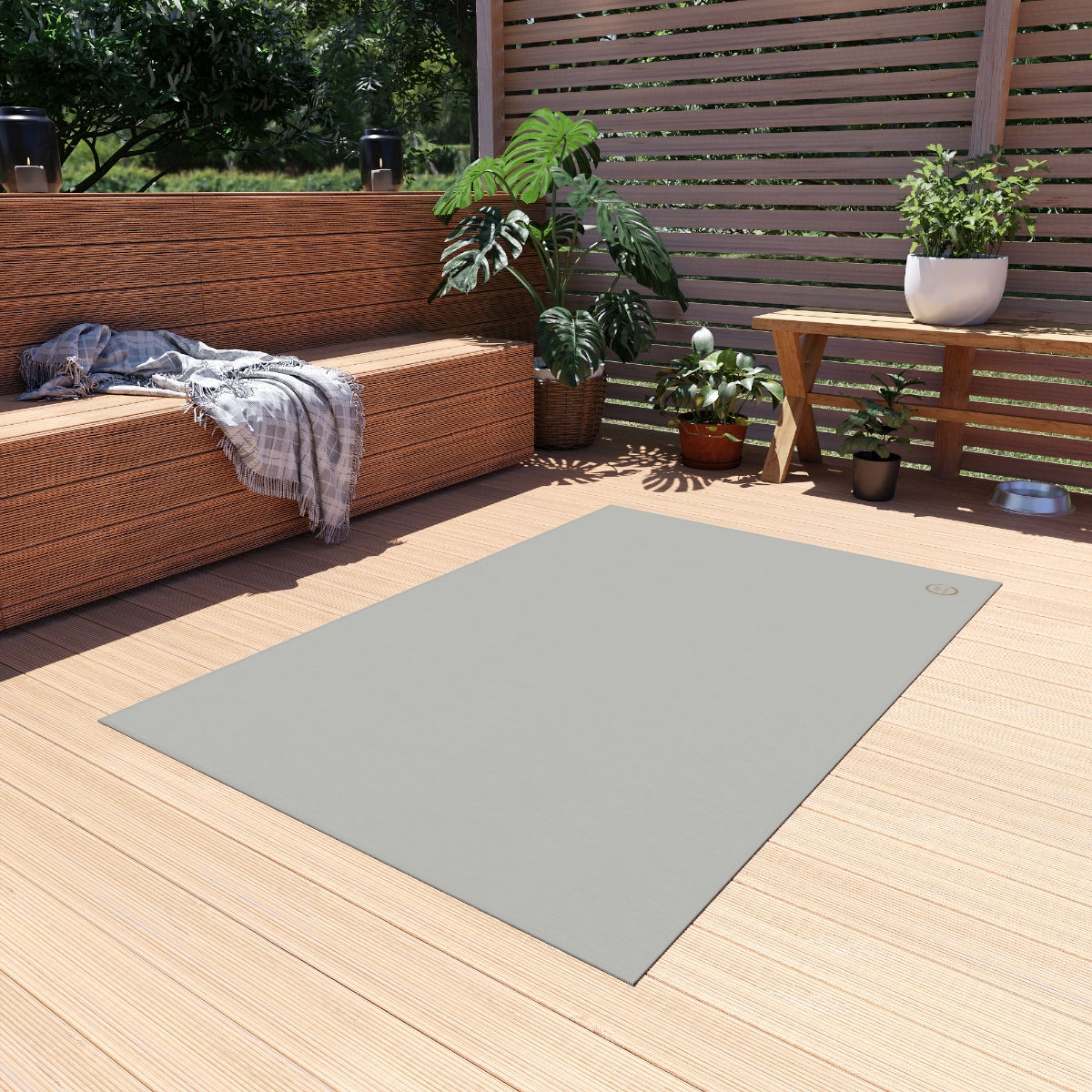 Outdoor Rug by Agatha - Glow Grey