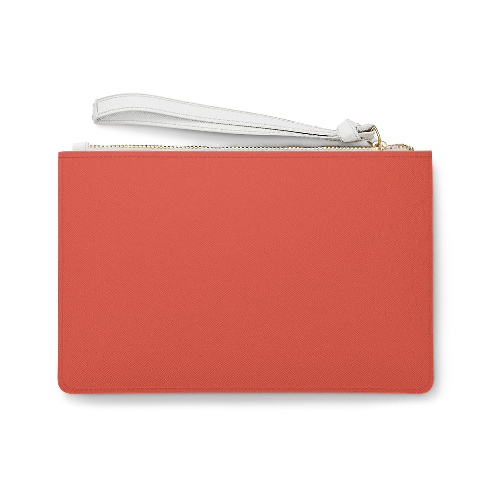 Thumbnail: Clutch Bag by Agatha - Red Orange