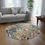 Thumbnail: Round Rug by Agatha - Metallic Strength