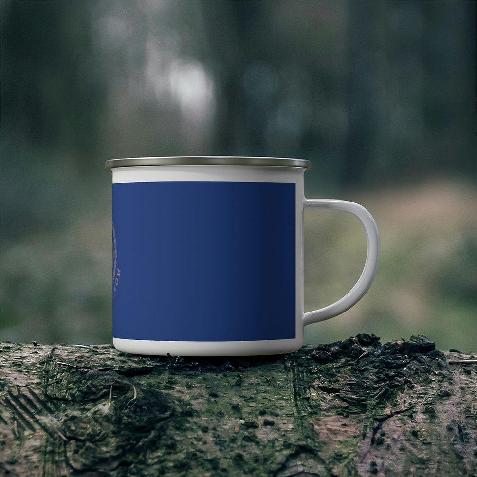 Miniaturbild: Enamel Mug Blue by Monaco - Life 