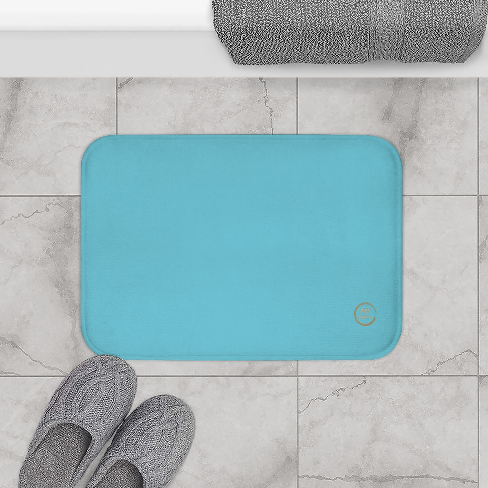 Thumbnail: Bath Mat by Agatha - Glow Blue