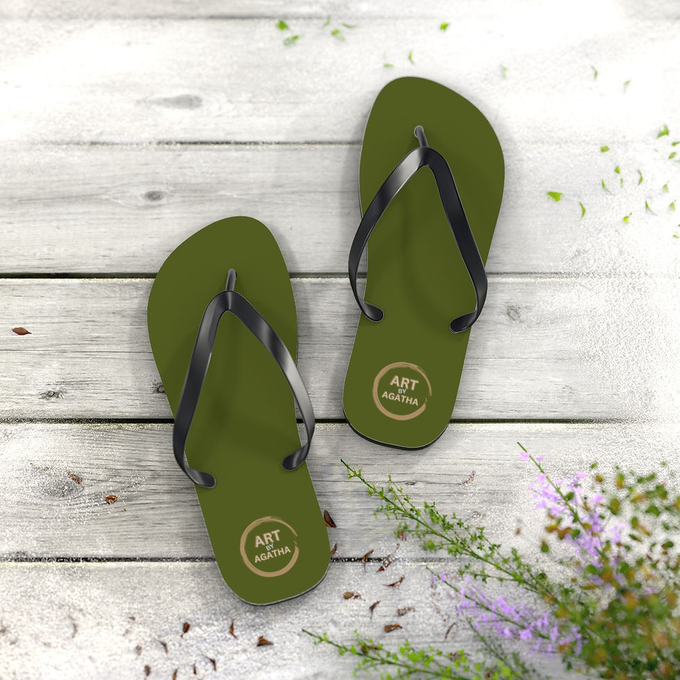 Miniaturbild: Flip Flops by Agatha - Moss Green