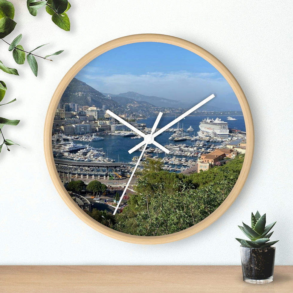 Miniaturbild: Wall Clock - Portview Monaco
