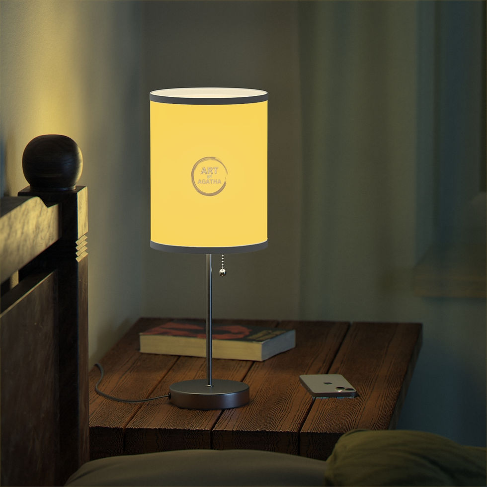 Thumbnail: Lamp on a Stand by Agatha - Sun Yellow