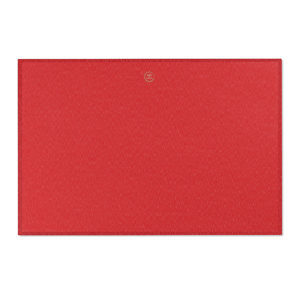 Thumbnail: Area Rug by Agatha - Glow Red