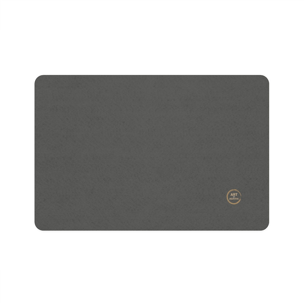 Miniaturbild: Pet Food Mat by Agatha - Stone Grey