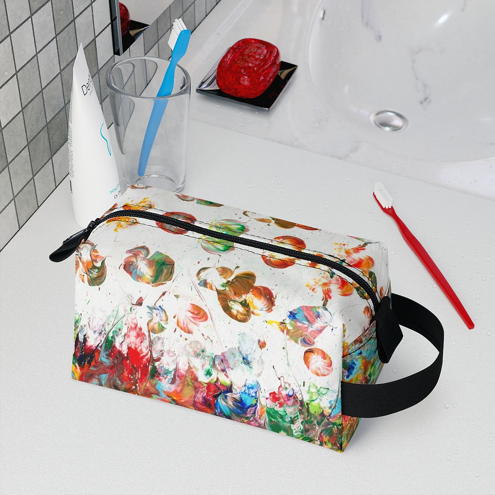 Thumbnail: Toiletry Bag by Agatha - Fancy Flowers III