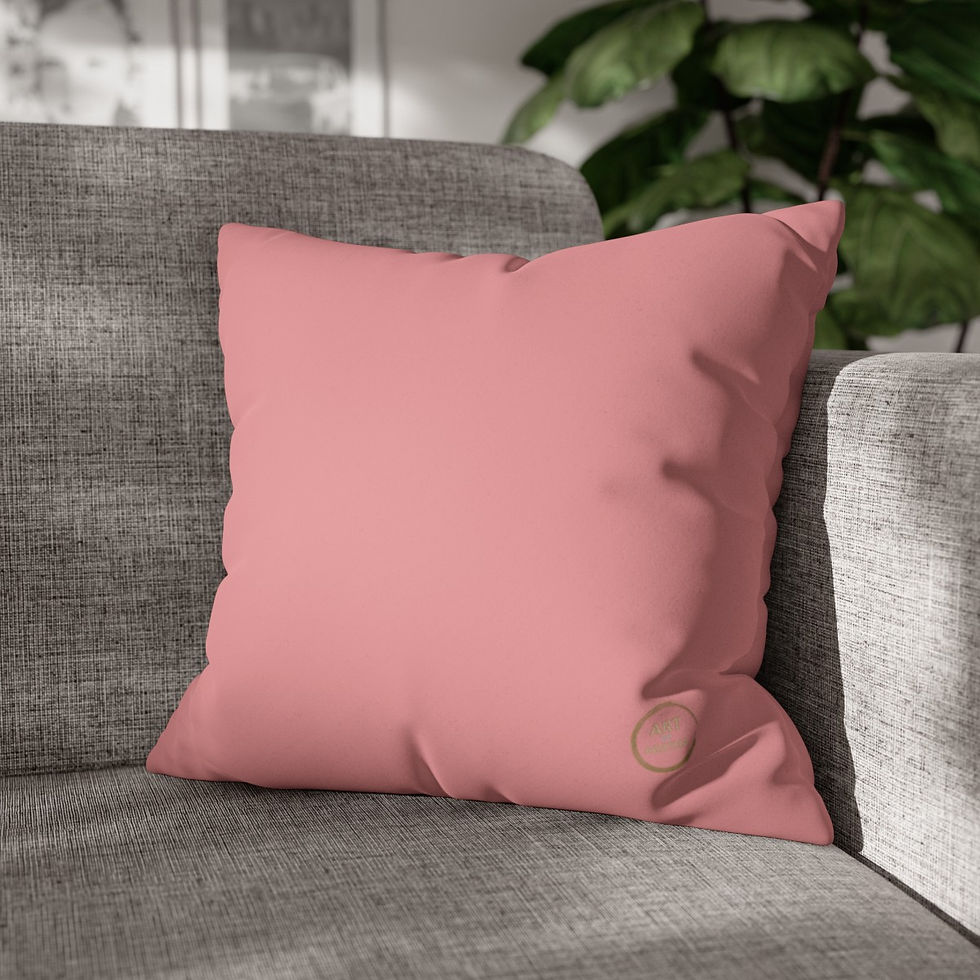 Miniaturbild: Square Pillowcase by Agatha - Rose