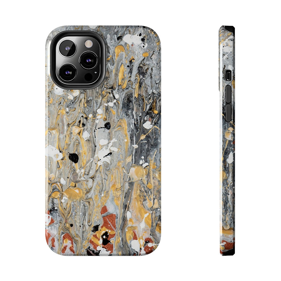Thumbnail: Tough Phone Case by Agatha - Metallic Strength
