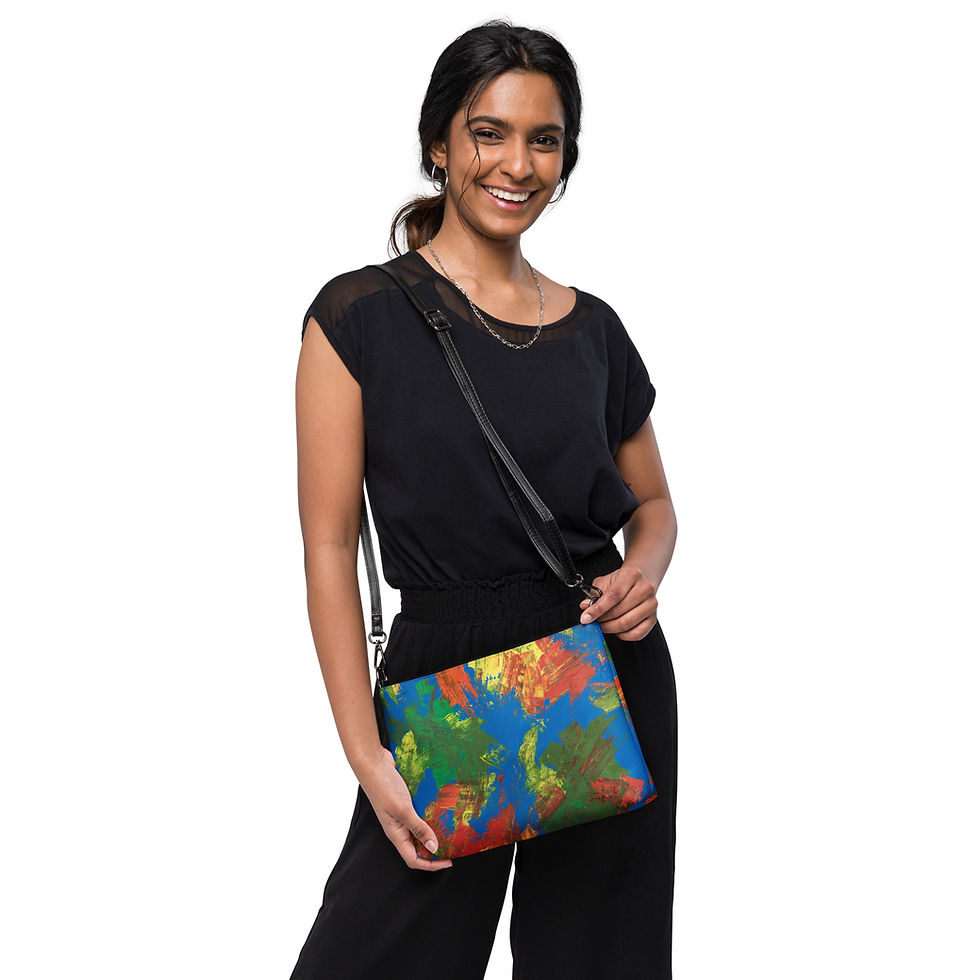 Thumbnail: Crossbody bag by Agatha - Blue Dream