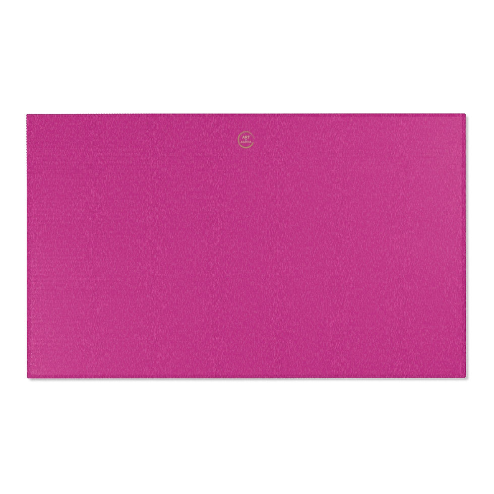 Thumbnail: Area Rug by Agatha - Strong Pink
