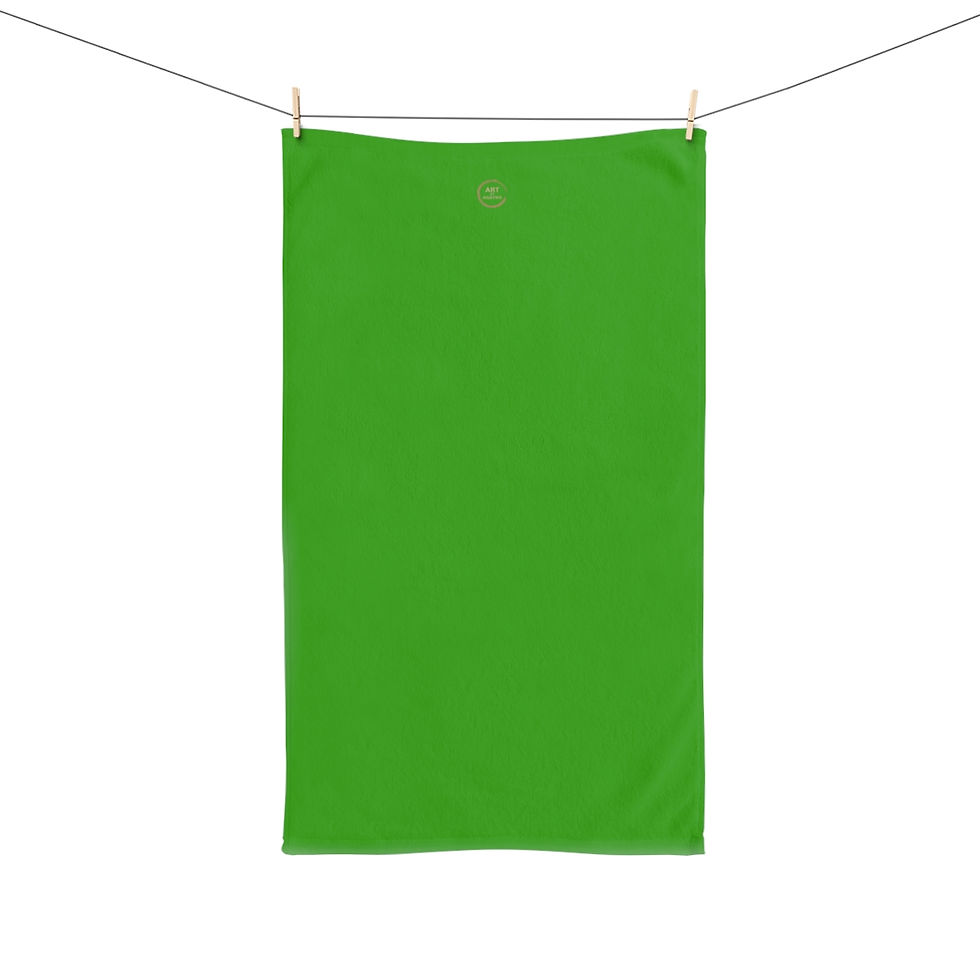 Thumbnail: Hand Towel by Agatha - Glow Green