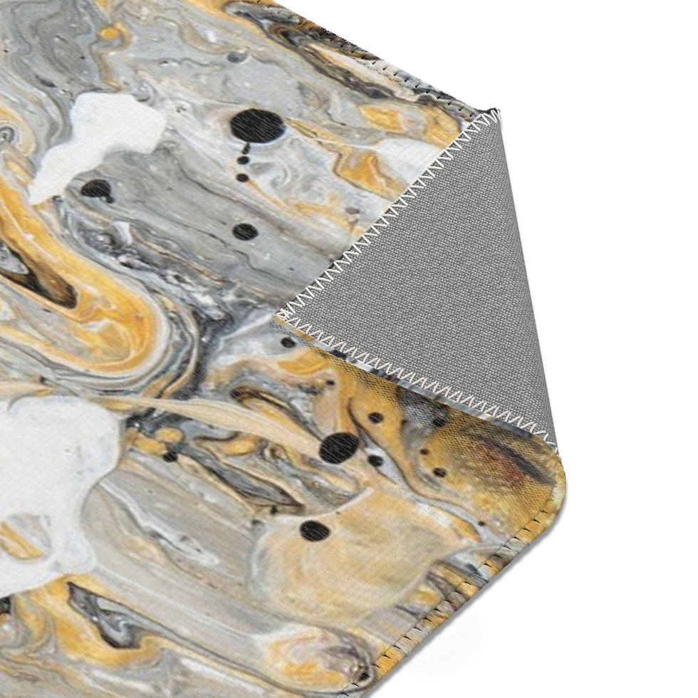 Miniaturbild: Area Rug by Agatha - Metallic Strength