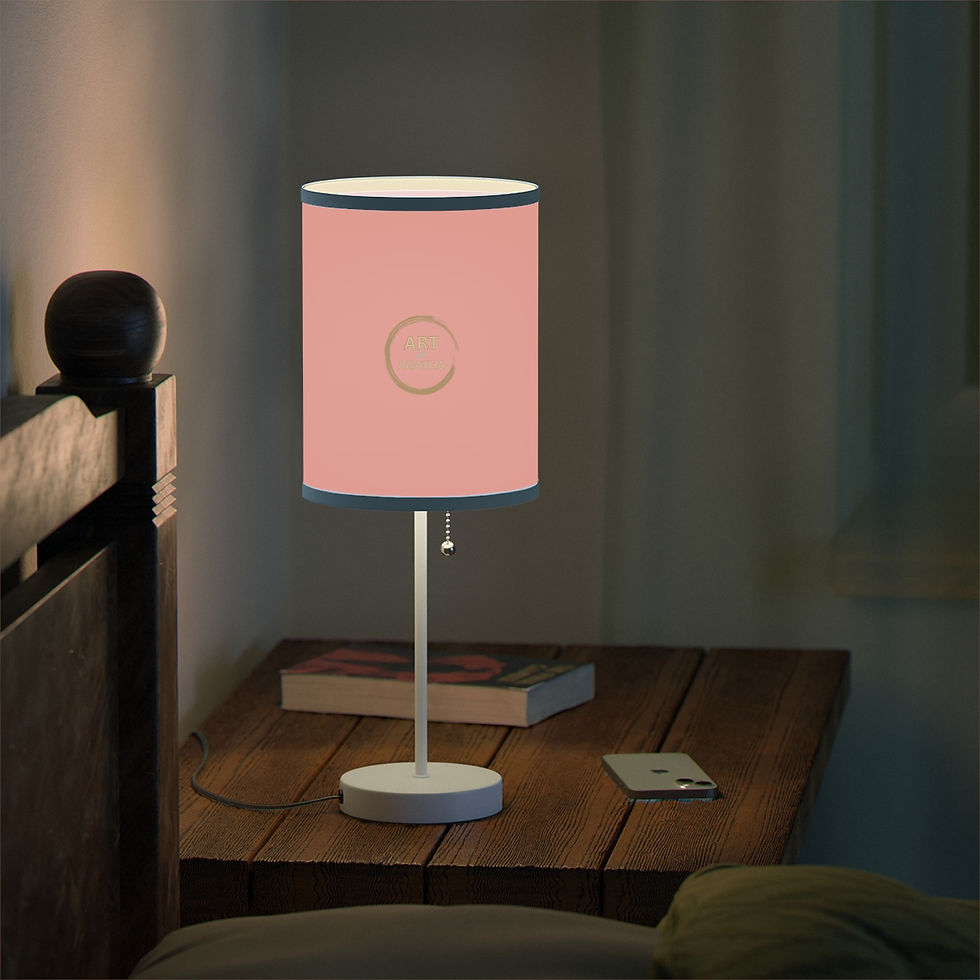 Thumbnail: Lamp on a Stand by Agatha - Rose