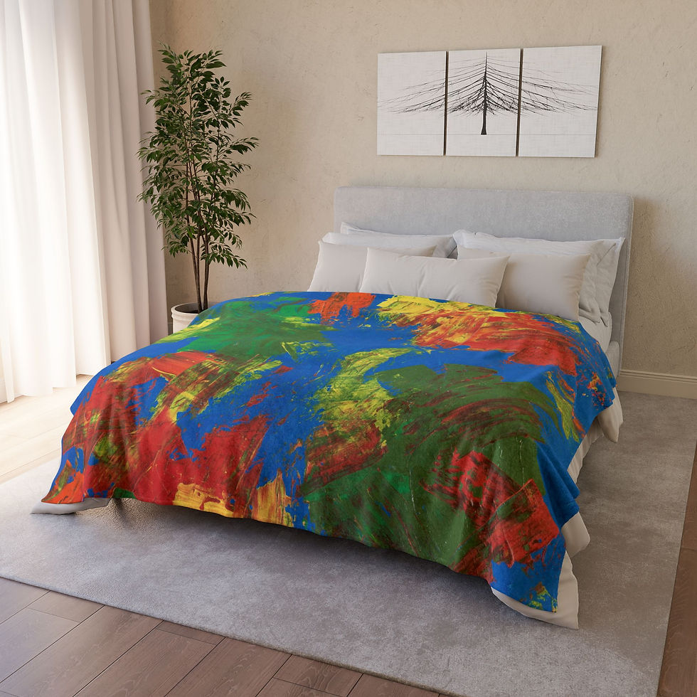 Miniaturbild: Blanket by Agatha - Blue Dream