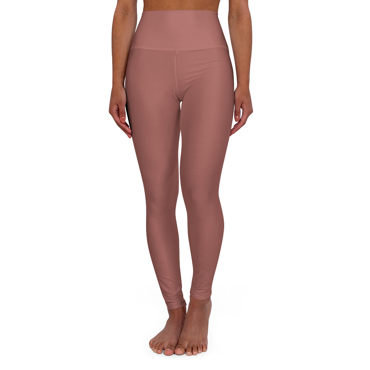 Yoga Leggings by Agatha - Aubergine