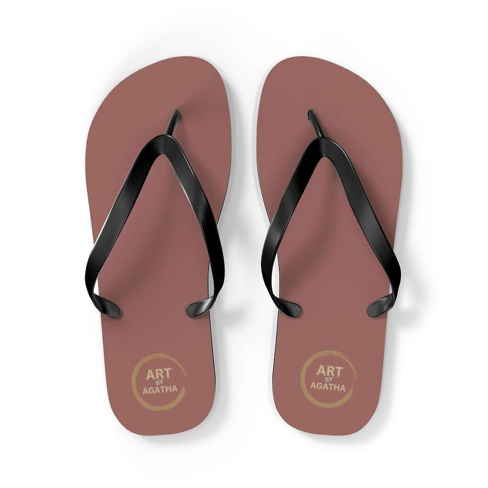 Flip Flops by Agatha - Aubergine