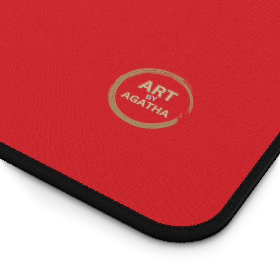 Miniaturbild: Desk Mat by Agatha - Glow Red