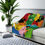 Thumbnail: Sherpa Fleece Blanket by Agatha - Colour Explosion 