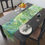 Thumbnail: Table Runner (Cotton, Poly) by Agatha - Green Feelings