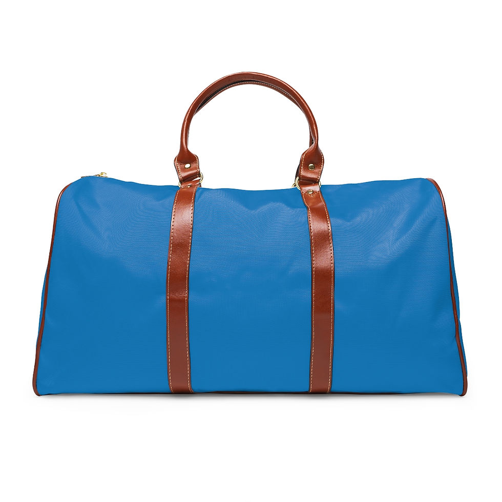 Thumbnail: Waterproof Travel Bag by Agatha - Ciel Blue