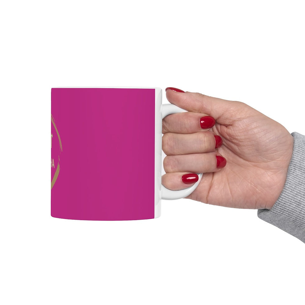 Thumbnail: Ceramic Mug by Agatha - Strong Pink
