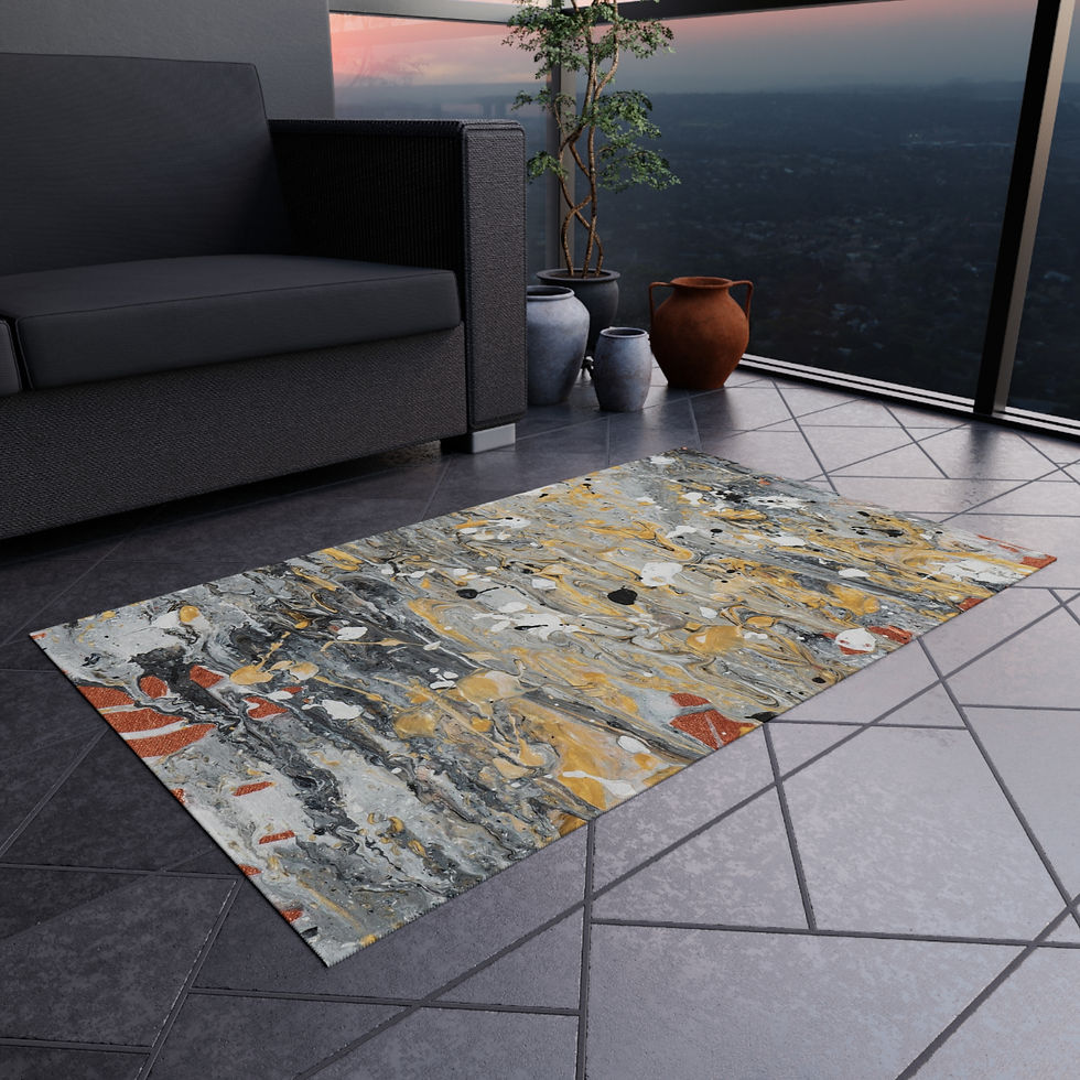 Miniaturbild: Outdoor Rug by Agatha - Metallic Strength