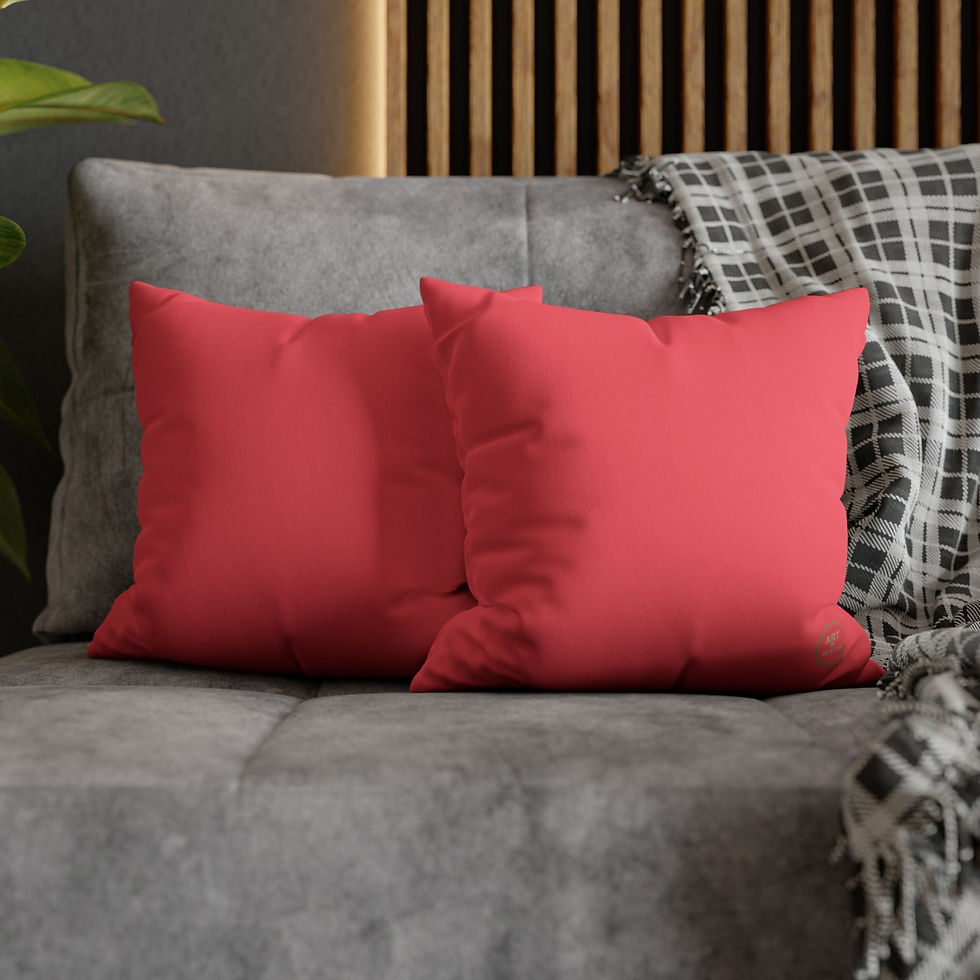Thumbnail: Square Pillowcase by Agatha - Fruit Pink