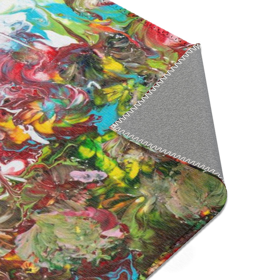 Miniaturbild: Area Rug by Agatha - Fancy Flowers II