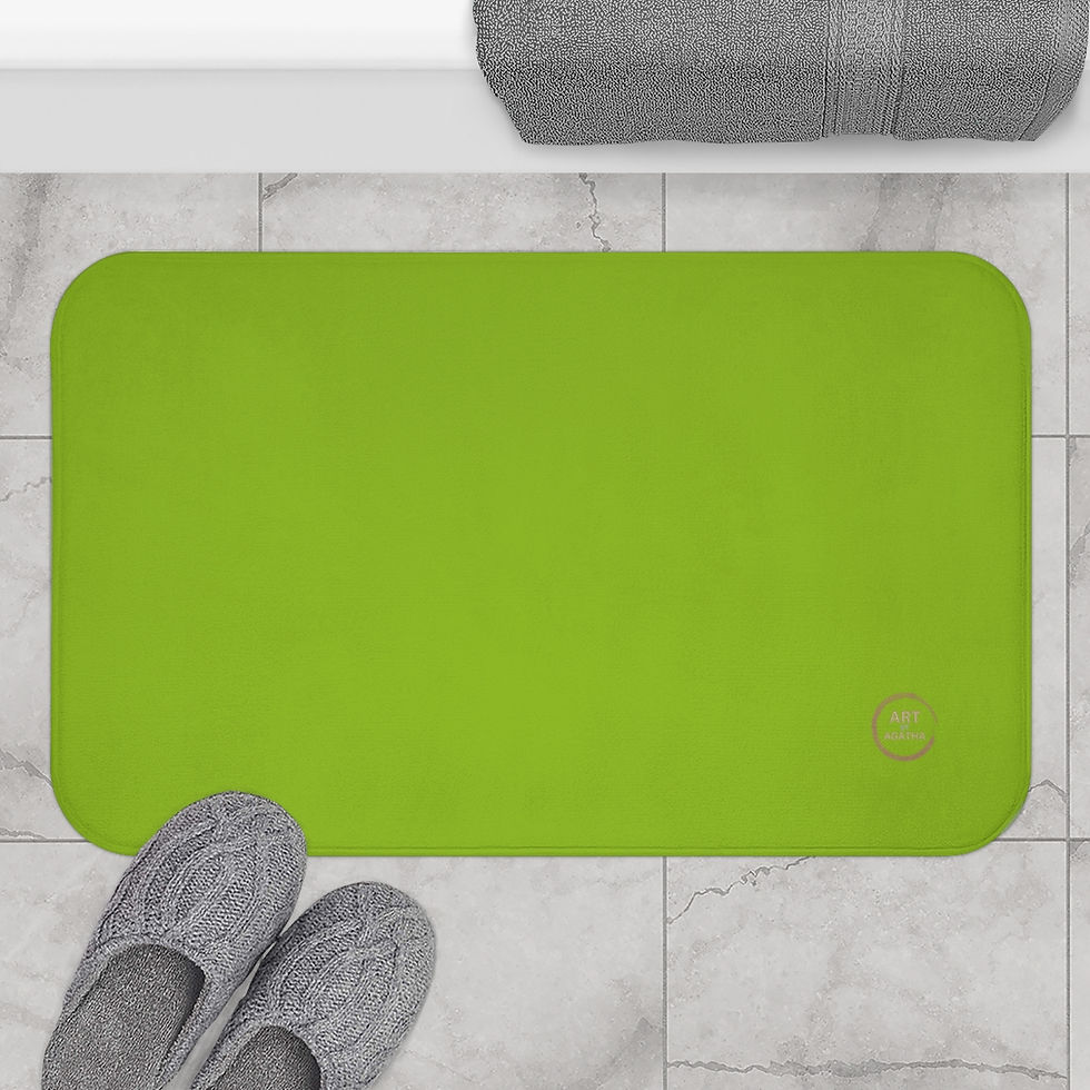 Thumbnail: Bath Mat by Agatha - Fresh Green