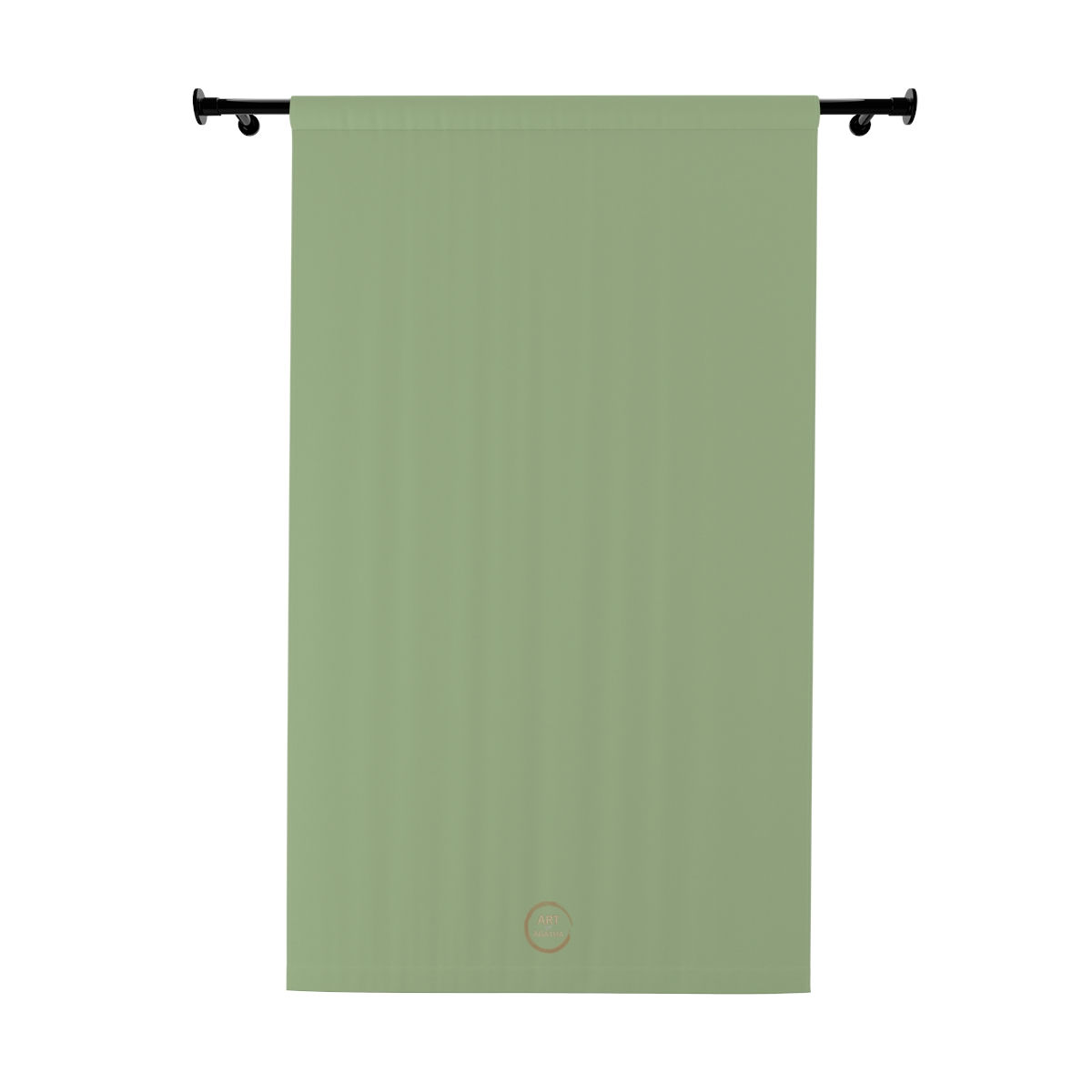 Window Curtains (1 Piece) by Agatha - Night Green
