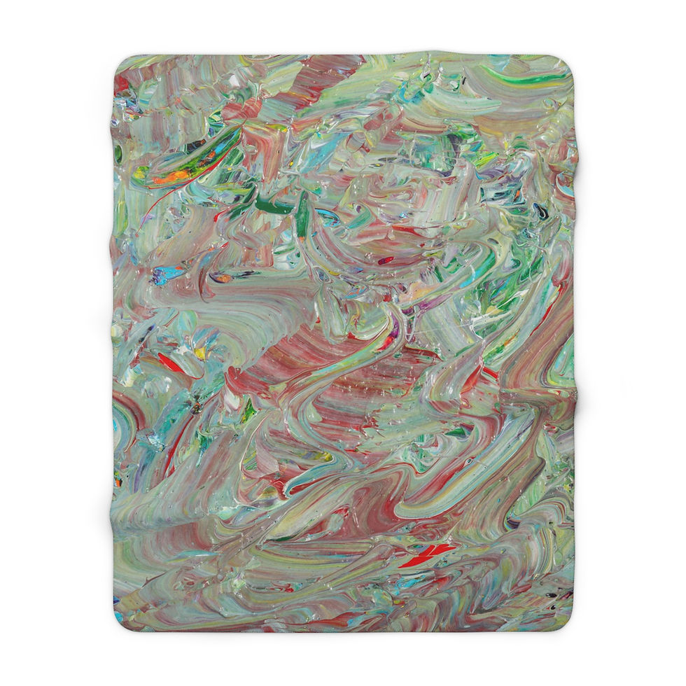 Thumbnail: Sherpa Fleece Blanket by Agatha - Colours of Nature