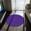 Thumbnail: Round Rug by Agatha - Glow Lila
