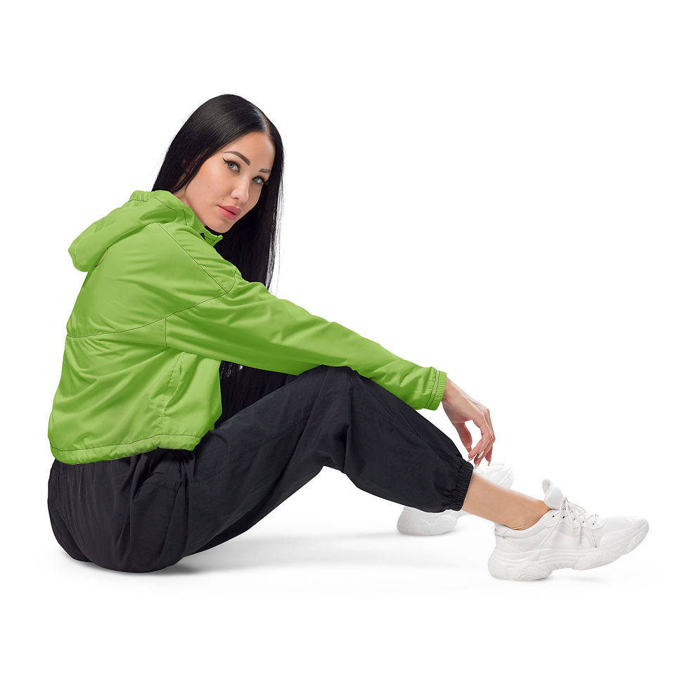 Thumbnail: Cropped Windbreaker by Agatha - Konifere