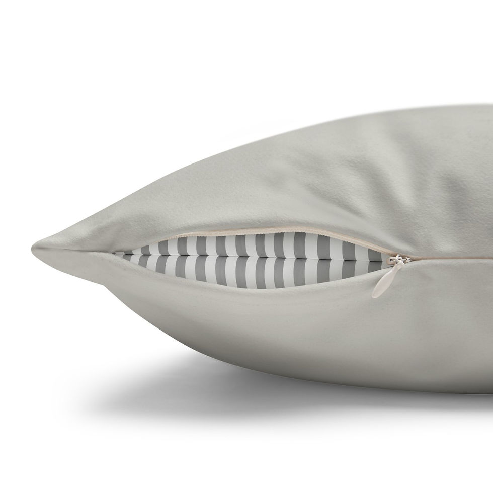 Miniaturbild: Square Pillowcase by Agatha - Glow Grey