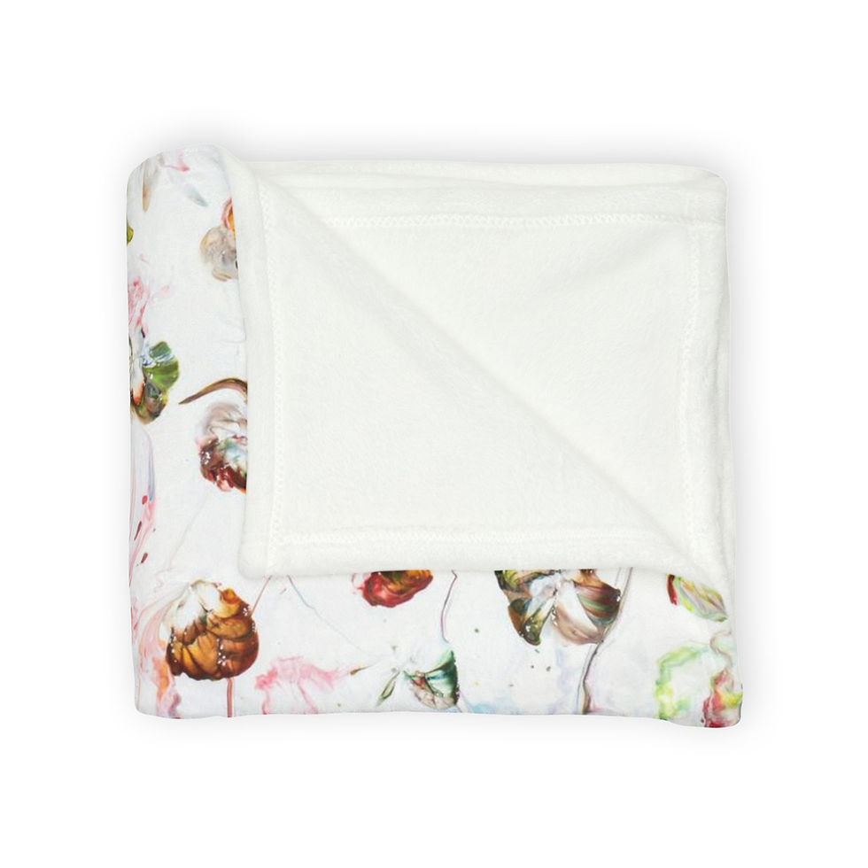 Miniaturbild: Blanket by Agatha - Fancy Flowers II