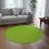 Miniaturbild: Round Rug by Agatha - Fresh Green