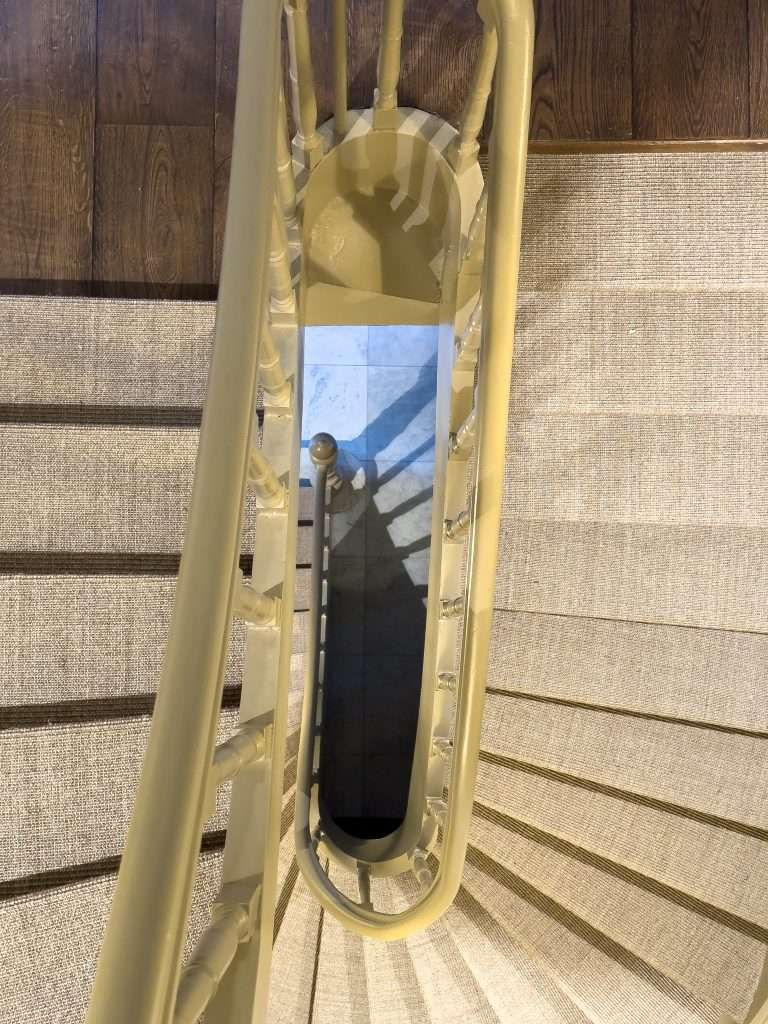 Rock on White Background