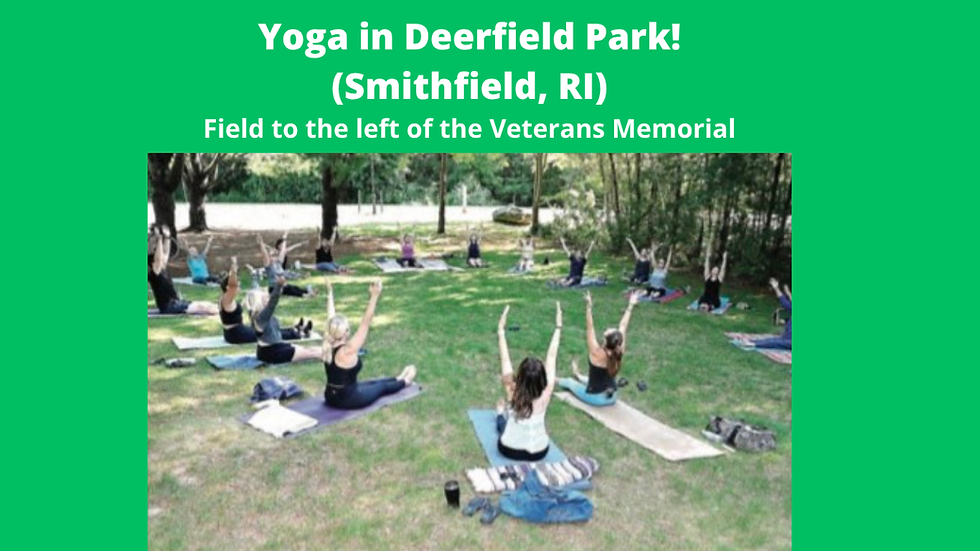 Yoga in Deerfield Park (Smithfield, R)