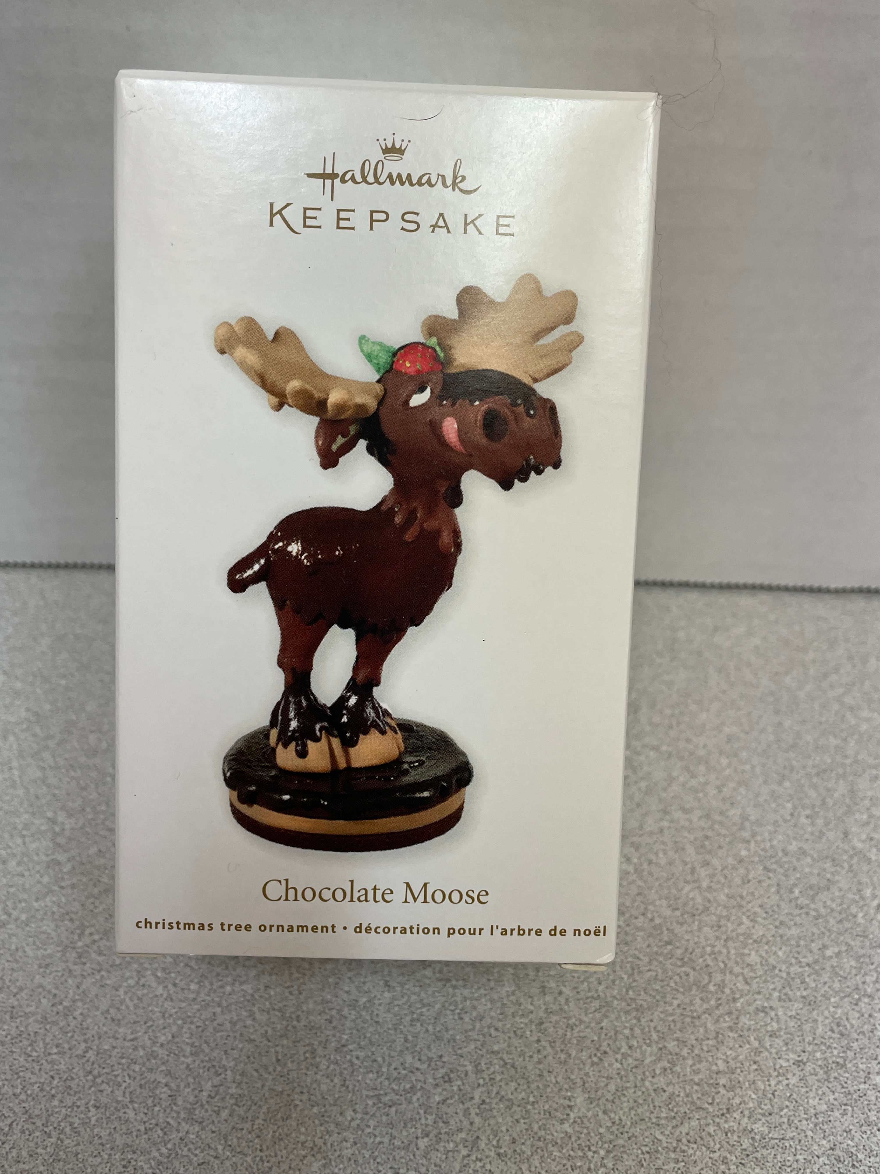 Hallmark Keepsake Ornament Chocolate Moose 2012