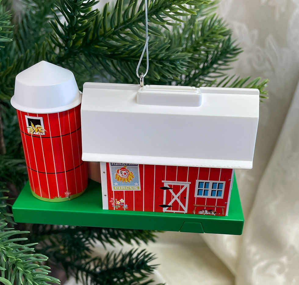 Thumbnail: Hallmark Fisher Price Play Family Farm Keepsake ornament