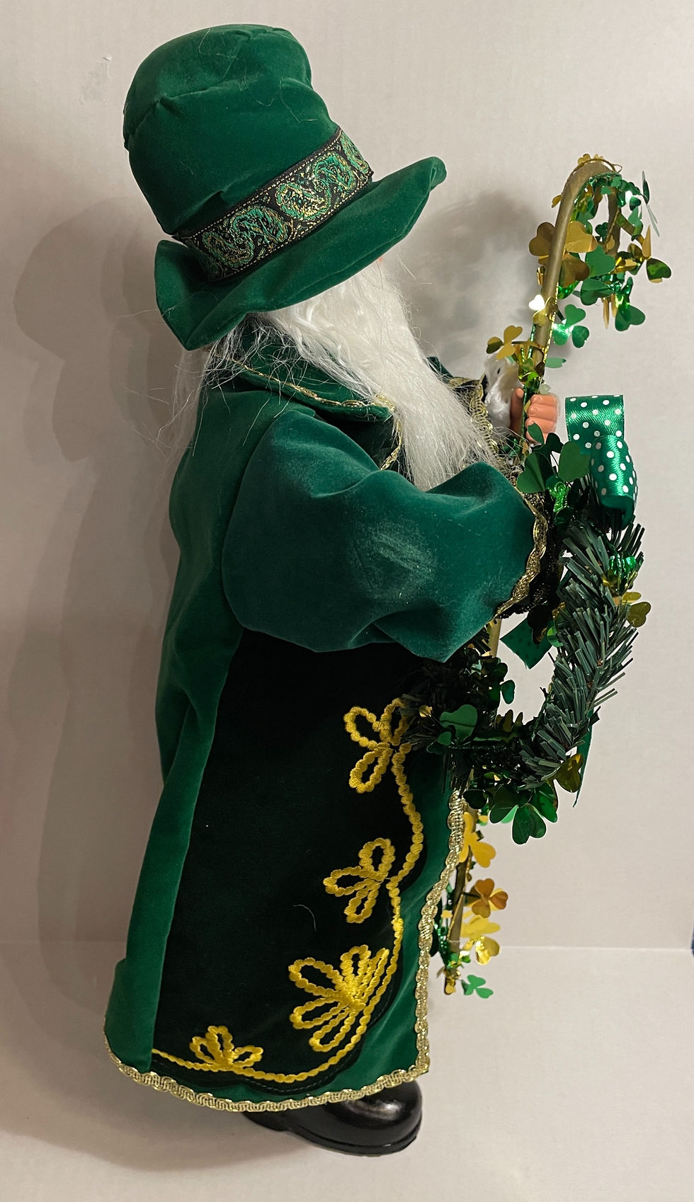 Thumbnail: Vintage Kurt Adler Irish Santa Kringle Klaus