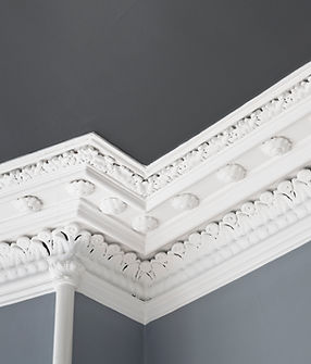 Decorated Ceiling Cornice